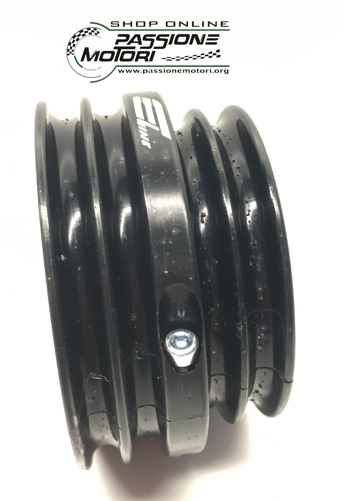 Puleggia per assale 50mm doppio diametro o-ring