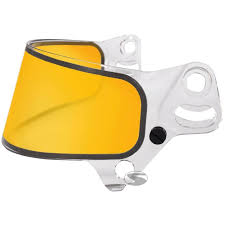 Visiera Iridium 2mm. per casco Bell KC7-CMR Gialla