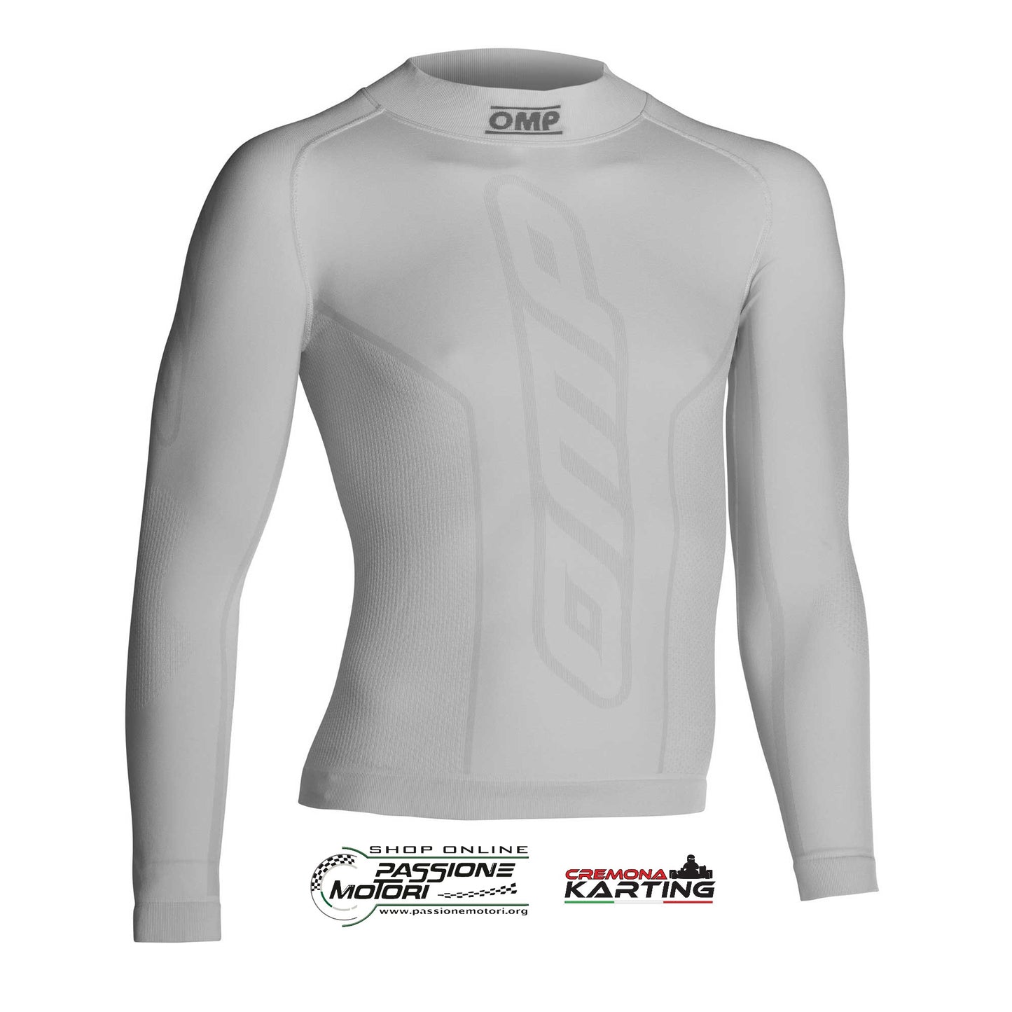 Maglia Omp KS Top Manica Lunga Bianca