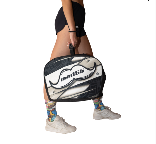 Borsa Porta Casco Black & White