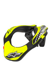 Collare Rigido Alpinestars Nero/Giallo fluo