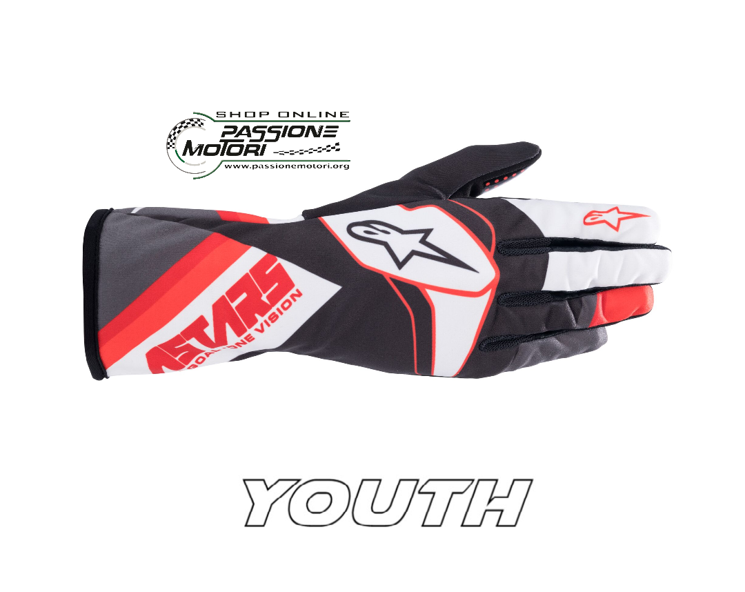 Guanto Bambino TECH-1 K RACE S V2 GRAPHIC GLOVES (ULTIMA TAGLIA M)