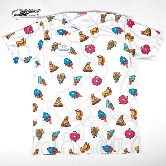 Maglia Mad56 Food Bianca