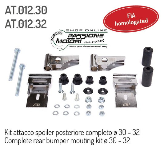 Kit attacco spoiler posteriore KG completo diam. 30