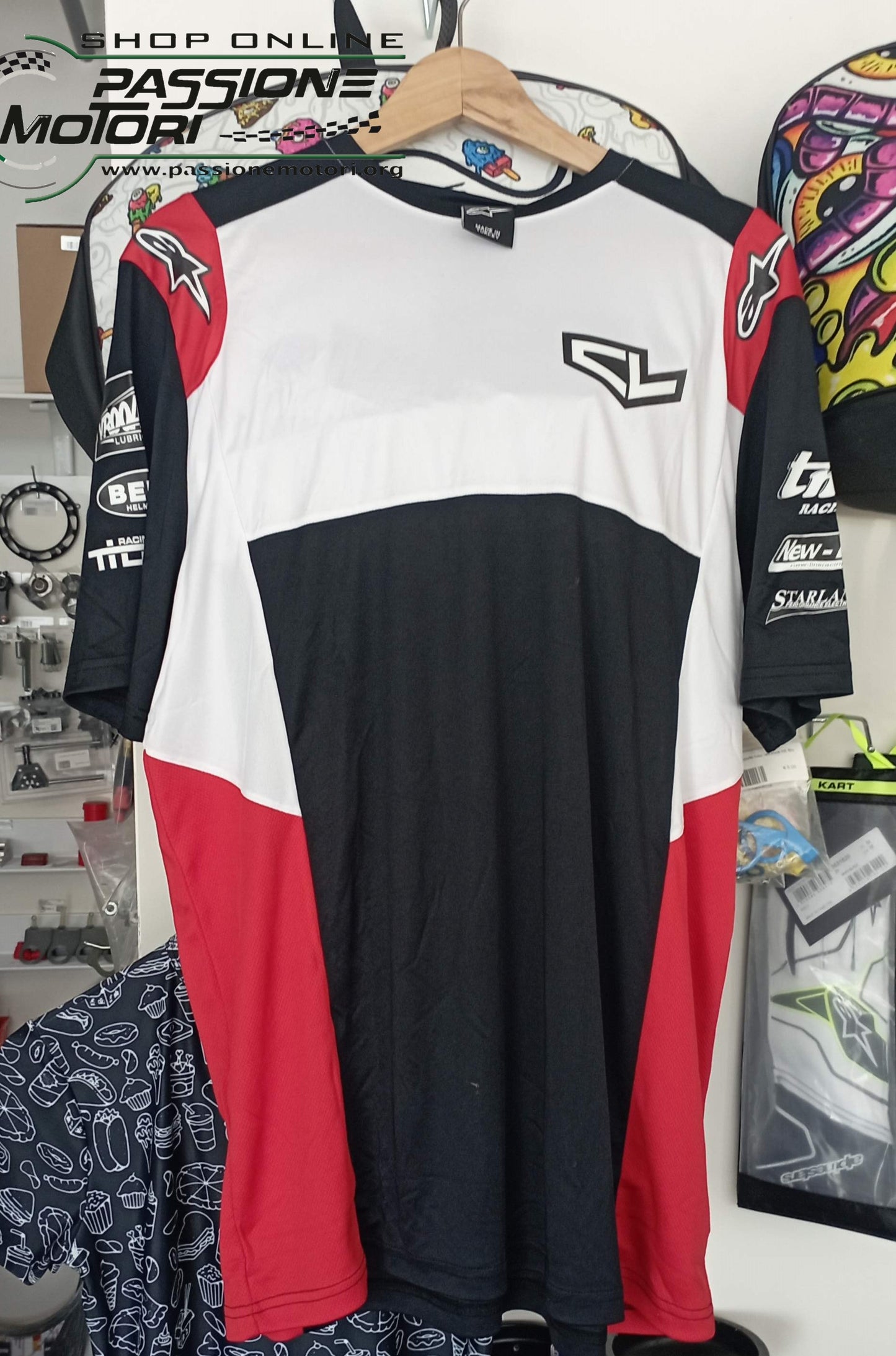 T-Shirt Leclerc Alpinestars 2022