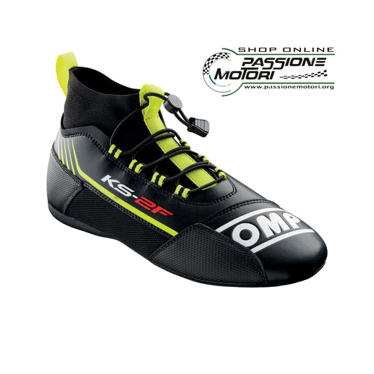 Scarpa Kart KS-2F Nero / Giallo Fluo