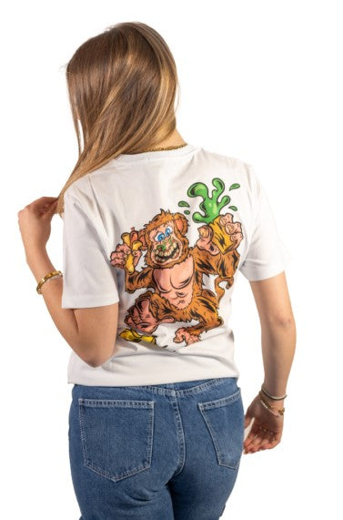 T-Shirt Shimmia Mad Bianca Tg. XS