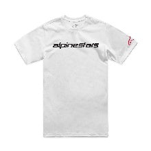 LINEAR WORDMARK 2.0 CSF TEE - WHITE/RED/BLACK Tg. M