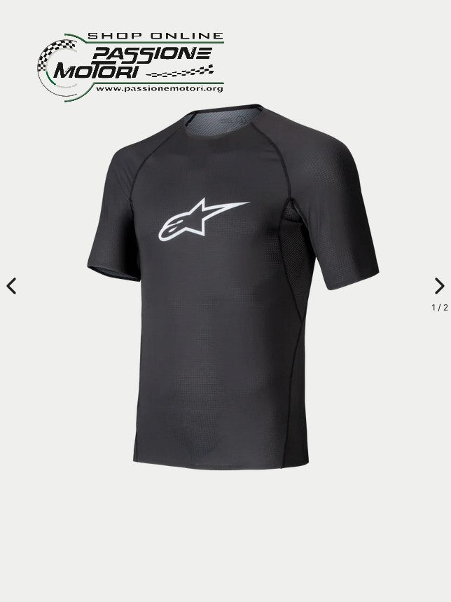 Tech KX Top - Maniche corte Nera