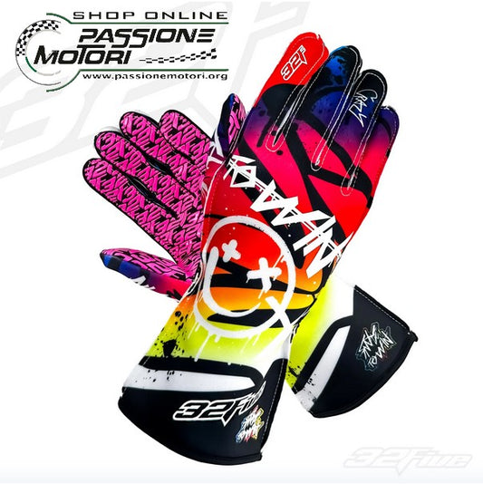 Guanto 32Five Smile To Win - Rainbow