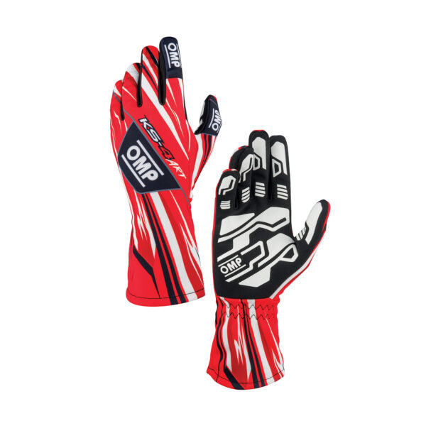 Guanto KS-4 ART Rosso-Bianco