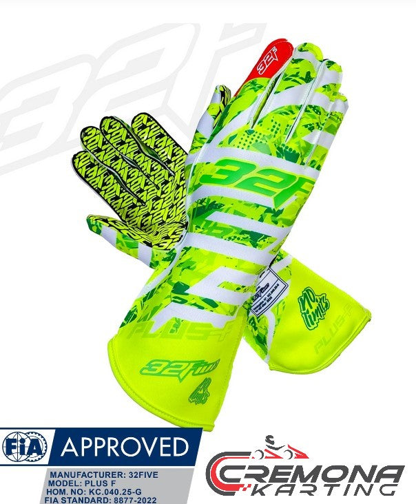 Guanto "PLUS F" - NO LIMITS - Fluo Yellow/green