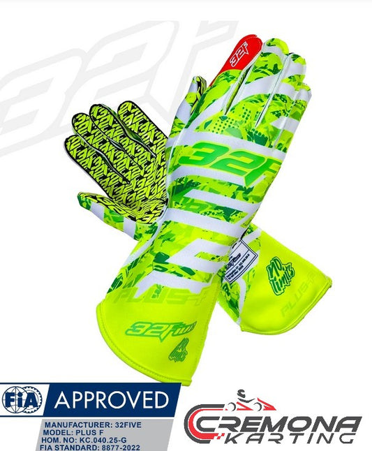 Guanto "PLUS F" - NO LIMITS - Fluo Yellow/green