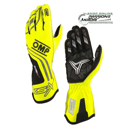 GUANTI KART KS-X FIA 8877-2022 Giallo
