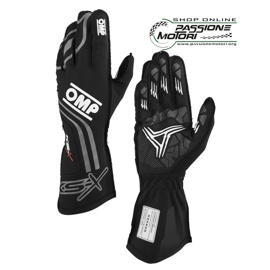 GUANTI KART KS-X FIA 8877-2022 Nero