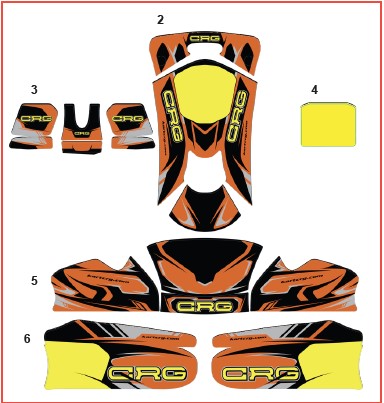Kit Adesivi  CRG mini MKK20/27