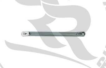 Supporto Supplementare Sedile Cromato  mm 400 Sezione Ovale