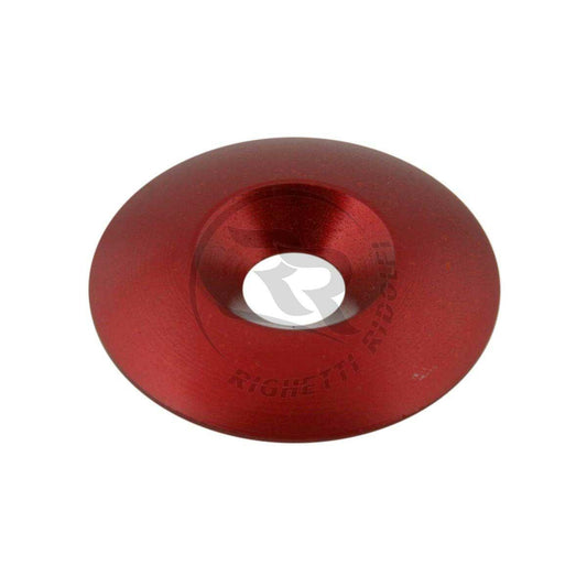 Rondelle svasate in alluminio 34x8 - Anodizzato rosso