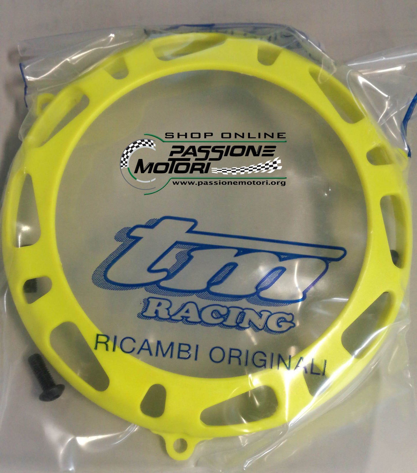 Coperchietto protezione frizione KZ10C Giallo Fluo