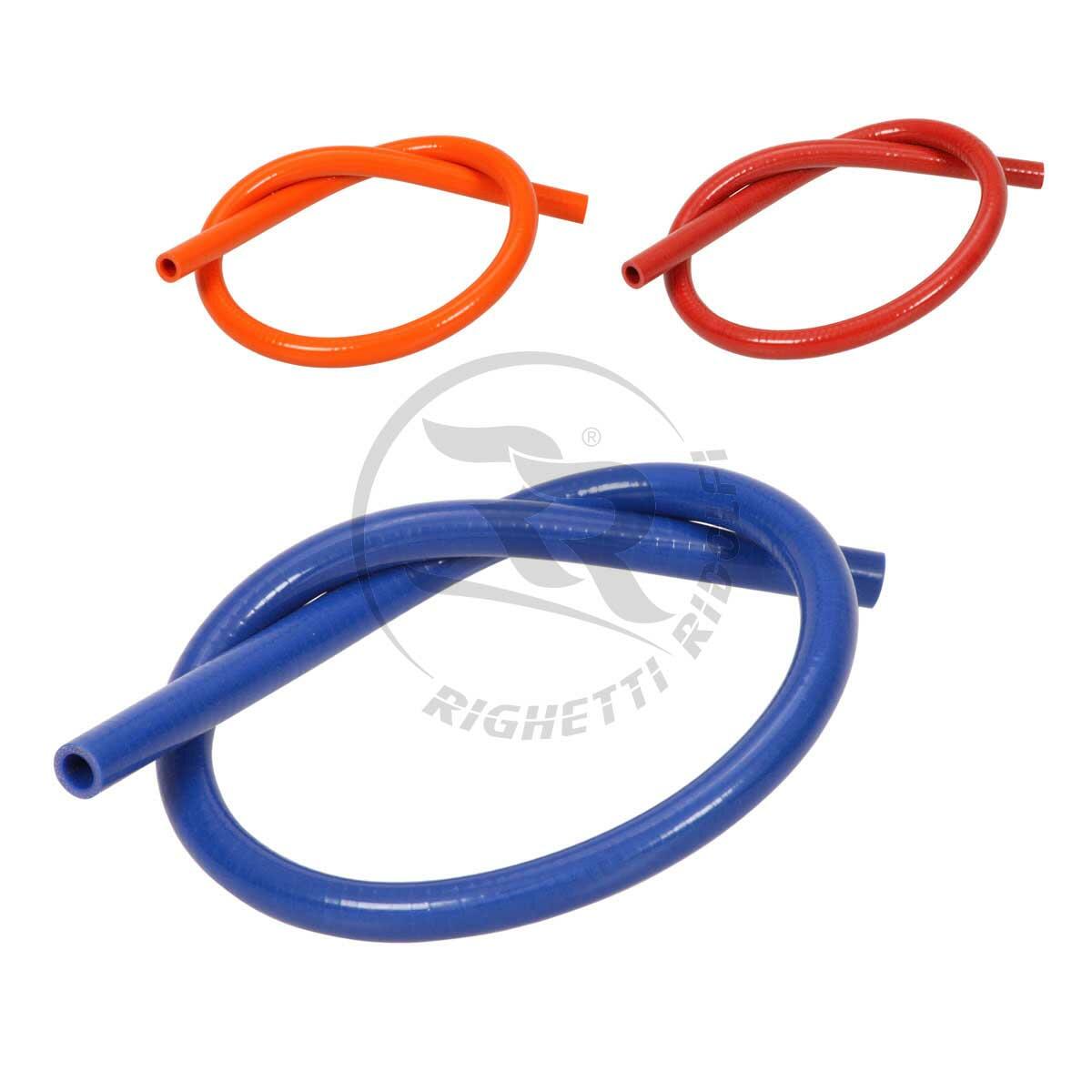 Tubo in silicone colorato - Rosso