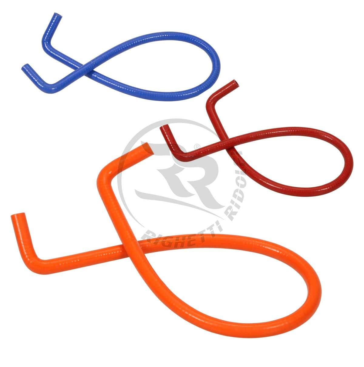 Tubo in silicone 90° L.1200mm - Giallo